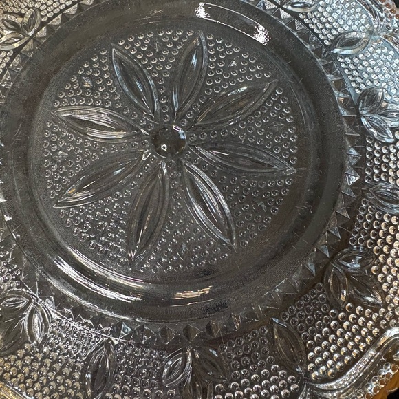 Heritage Gold(Gold Trim) By Federal Glass Sandwich Platter Dish - Picture 8 of 10